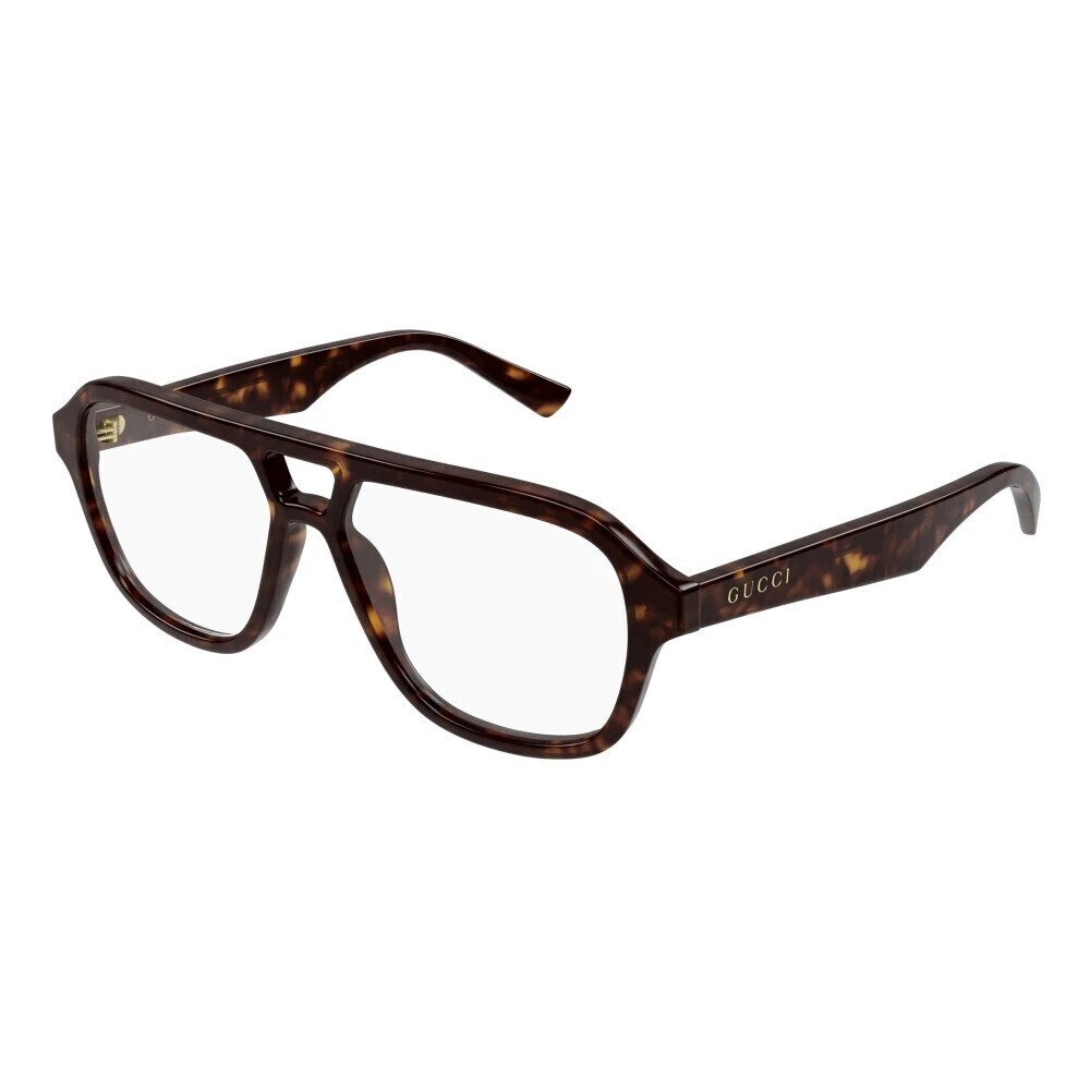 Gucci GG2183O Eyeglasses Havana Acetate Rectangle